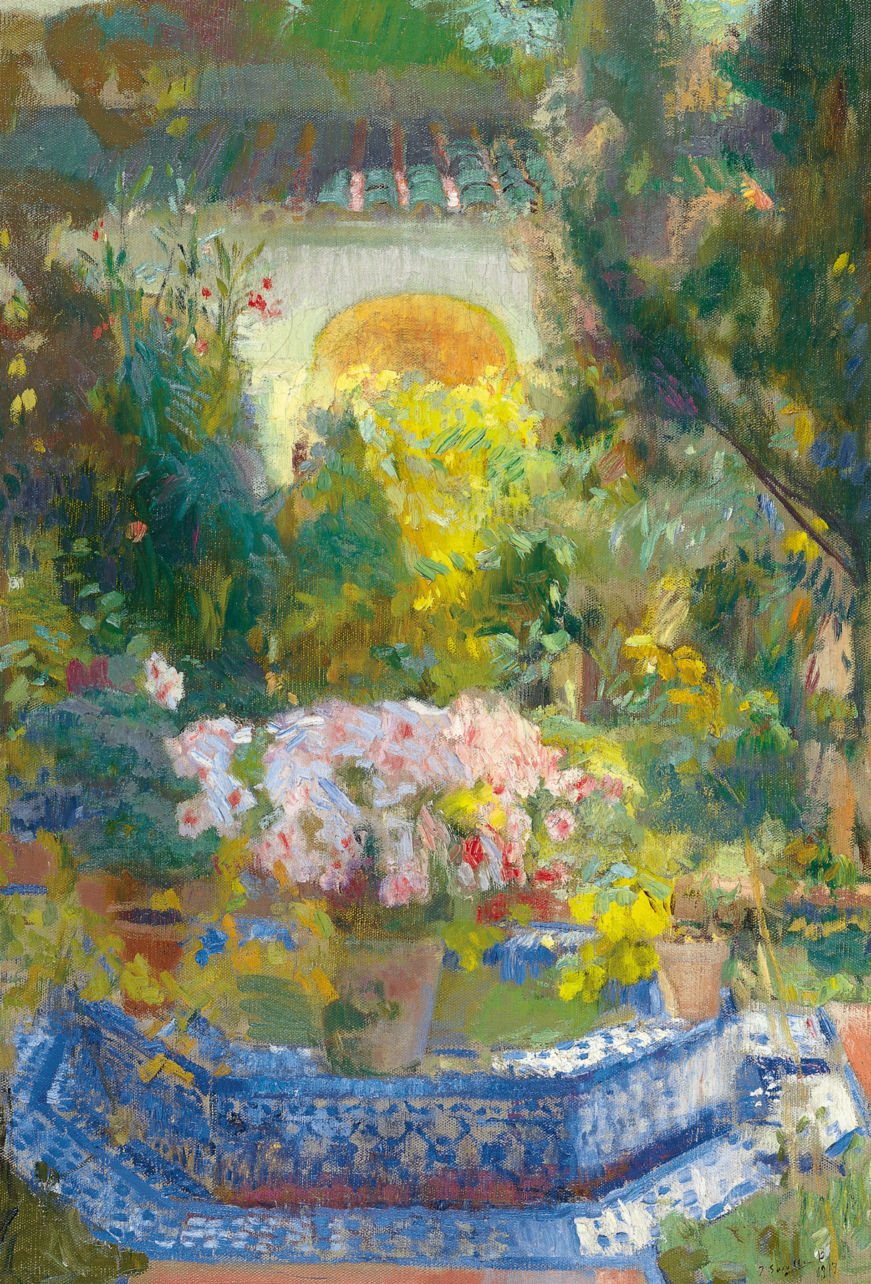 Patio de la casa Sorolla / Pati de la casa Sorolla